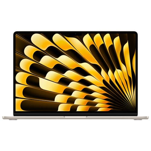 Apple MacBook Air 15.3" w/ Touch ID (2025) - Starlight (Apple M4 / 24GB RAM / 512GB SSD) - English