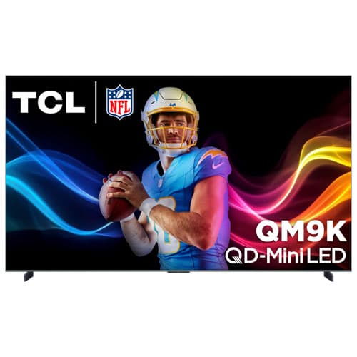 TCL 98" QM9K QLED QD Mini-LED 4K UHD Smart Google TV (98QM9K) | Téléviseur intelligent QLED Mini DEL QD TCL QM9K UHD 4K de 98 po avec Google TV (98QM9K)
