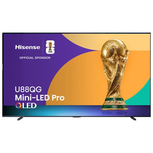 65" Hisense Mini-LED QLED AI TV Google TV - 65U88QG