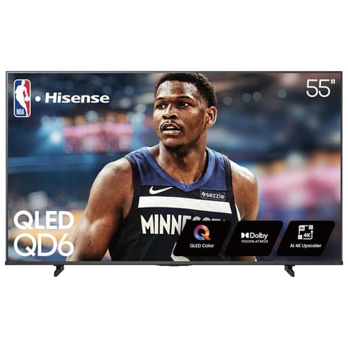 55" Hisense 55QD6QF Class QD6 Series QLED 4K Fire TV