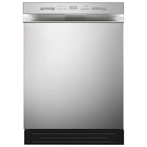 Midea 24" 52dB Front Control Hybrid Tub Dishwasher (MDF24P2BST) - Stainless Steel