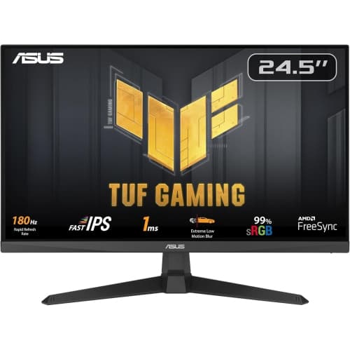 ASUS TUF 24.5" FHD 180 Hz 1 ms GTG IPS LED Gaming Monitor - (VG259Q3A)