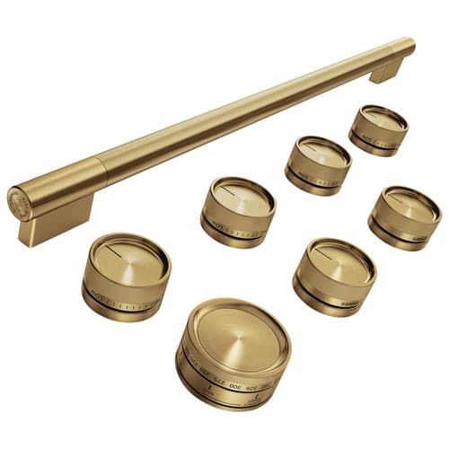 Kitchenaid 8 Piece Handle Knob Hardware Accessory Kit For 36 Commercial Style Range W11774730 Brass