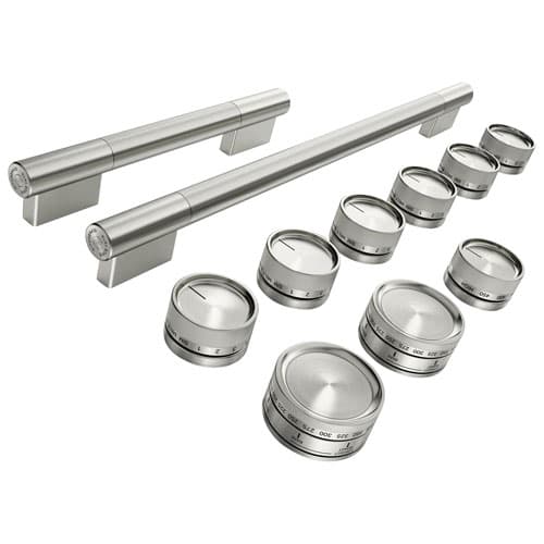 Kitchenaid 11 Pieces Handle Knob Hardware Accessory Kit For 48 Commercial Style Induction Range W11774744 Stainless Steel