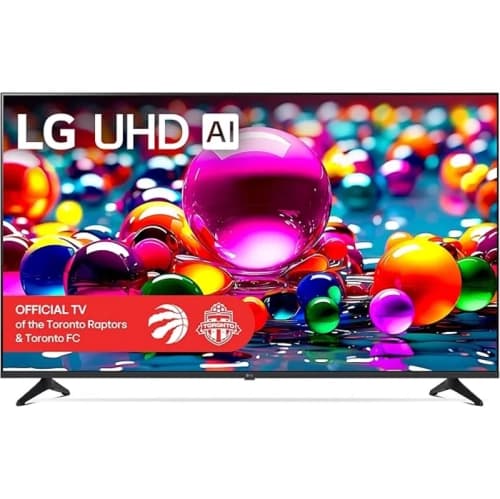LG 43 Ua7700 4K Smart Tv 2025 Model α7 AI Processor 4K Hdr10 Hgig Allm Dynamic Tone Mapping Alexa Ready AI Upscaling Sound Webos 25 Wi Fi Bluetooth LG Channels 43
