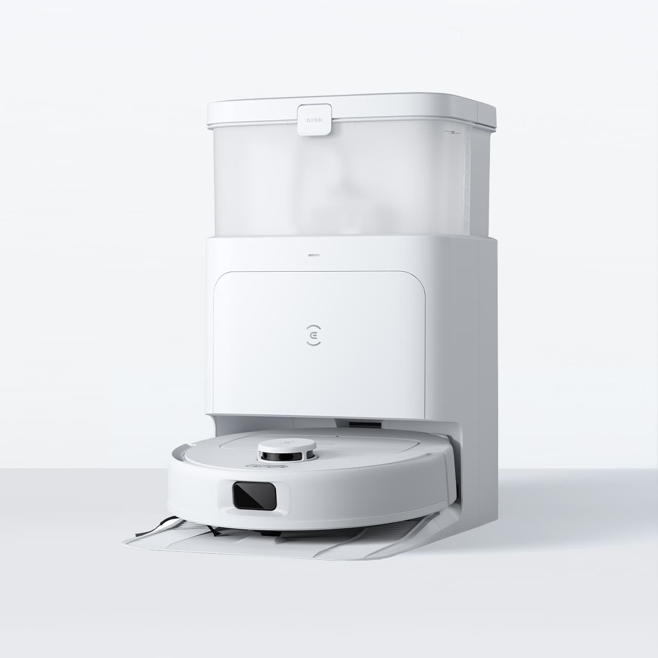 DEEBOT N30 PRO OMNI White Robotic Vacuum (ZeroTangle,TruEdge,10000Pa suction,Self-Emptying)