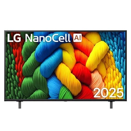 43 Inch LG NanoCell AI NANO80 4K Smart TV 2025 - 43NANO80AUA | LG Canada