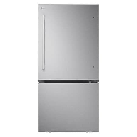 33" 26 cu.ft. Standard-Depth Bottom Freezer Refrigerator | Ice Maker