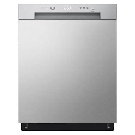 24" Stainless Tub & Dynamic Dry™ 52 dB, Front Control, Stainless, LG Dishwasher