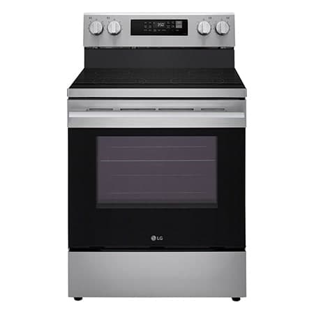 30" Elec. 6.3 cu ft. Range | Probake Convection, EasyClean® & Smart, Stainless, Freestanding
