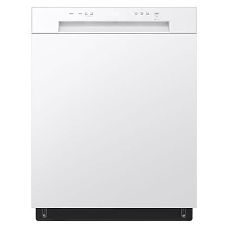 24" Stainless Tub & Dynamic Dry™ 52 dB, Front Control, White, LG Dishwasher