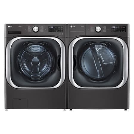 6.0 and 9.0 cu.ft. Mega Capacity Front Load Laundry Pair