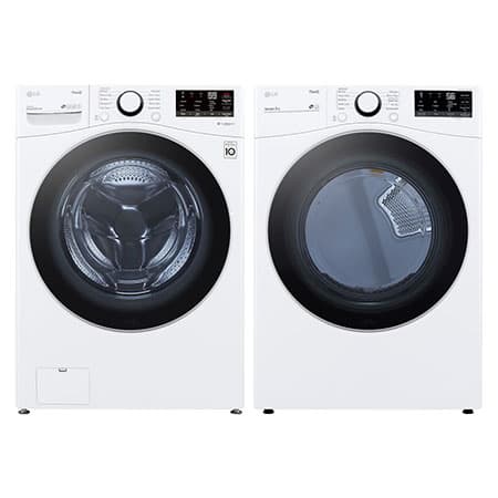 5.2 and 7.4 cu.ft. Ultra Large Capacity Front Load Laundry Pair