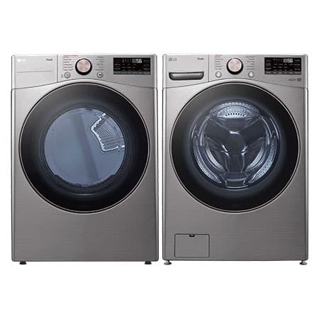 5.2 and 7.4 cu.ft. Ultra Large Capacity Front Load Laundry Pair