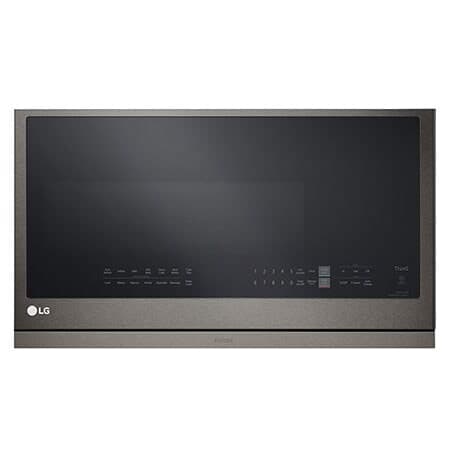 2.1 cu ft. Over the Range Microwave Oven | ExtendaVent® 2.0, Sensor Cook, 400 CFM Power Ventilation, EasyClean® & Smart, Black Stainless