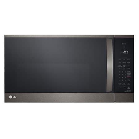 1.8 cu ft.Over the Range Microwave Oven | Sensor Cook, Auto Cook, 300 CFM Ventilation, EasyClean®& Smart, Black Stainless