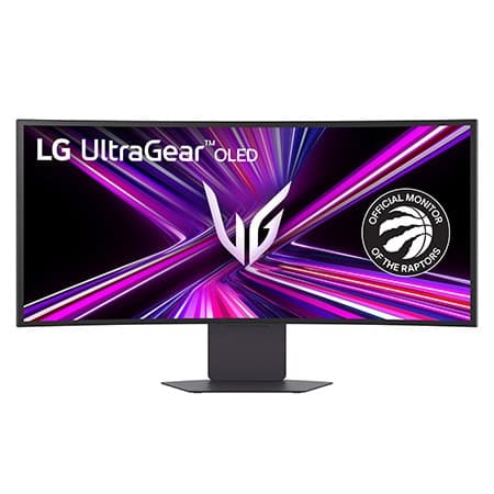 LG UltraGear™ 34-inch OLED 240Hz WQHD Curved Gaming Monitor | 0.03ms (GtG), DisplayHDR True Black 400, USB-C (PD 65W) & HDMI 2.1