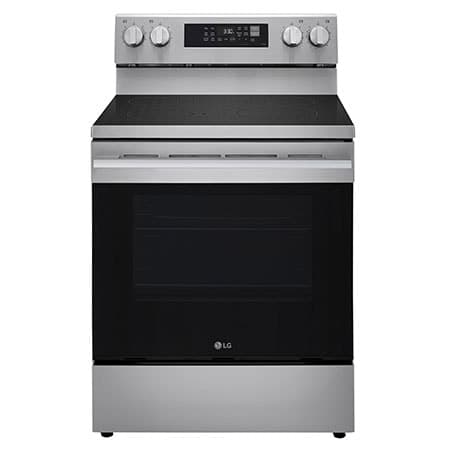 30" Elec. 6.3 cu ft. Range | Fan Convection, Air Fry, EasyClean®& Smart, Stainless, Freestanding