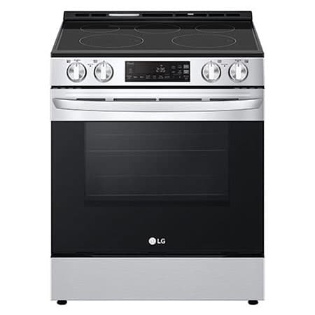 30" Elec. 6.3 cu ft. Range | Self Clean, EasyClean® & Smart, Stainless, Slide-in