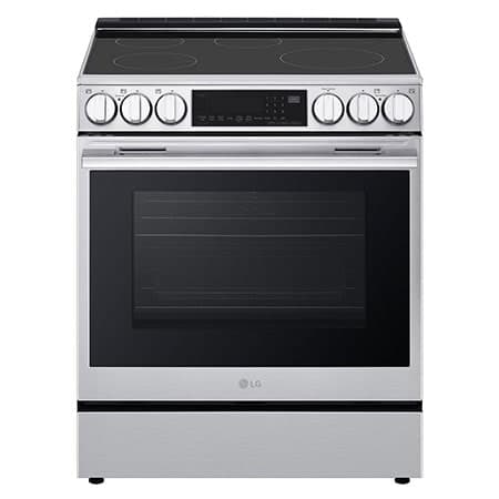30" Induction 6.3 cu ft. Range | Probake Convection, Air Sous-Vide, Air Fry, InstaView®, SelfClean, EasyClean®& Smart, Stainless, Slide-in