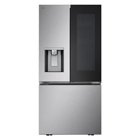 33" 25 cu.ft. InstaView® Door-in-Door® Standard-Depth French 3-Door Refrigerator | Ice & Water Dispenser | Dual Ice Maker with Craft Ice®