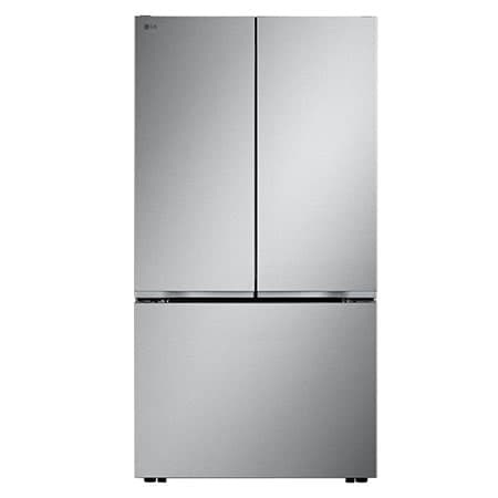 36" 25 cu.ft. Zero Clearance™ Counter-Depth MAX® French 3-Door Refrigerator | Internal Water Dispenser | Ice Maker