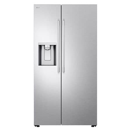 36" 27 cu.ft. Standard-Depth Side by Side Refrigerator | Ice & Water Dispenser | Dual Ice Maker with Craft Ice®