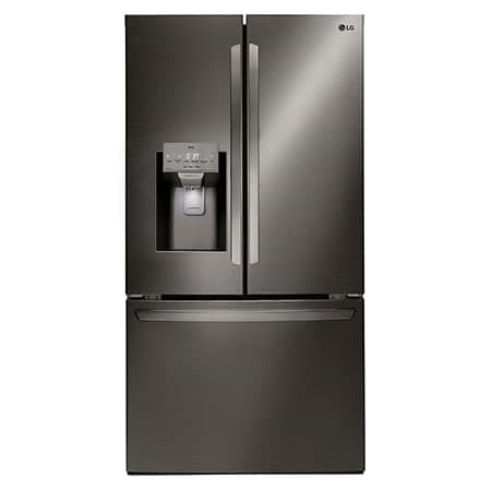 36" 28 cu.ft. Standard-Depth French 3-Door Refrigerator | Ice & Water Dispenser