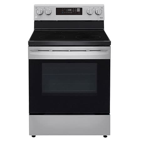 30" Elec. 6.3 cu ft. Range | EasyClean® & Smart, Stainless, Freestanding