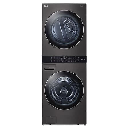 5.2 cu.ft. and 7.4 cu.ft. WashTower® with TurboWash® TurboSteam®