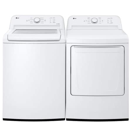 4.8 cu.ft. Top Load Washer with Agitator abd 7.3 cu.ft. Front Load Dryer Pair